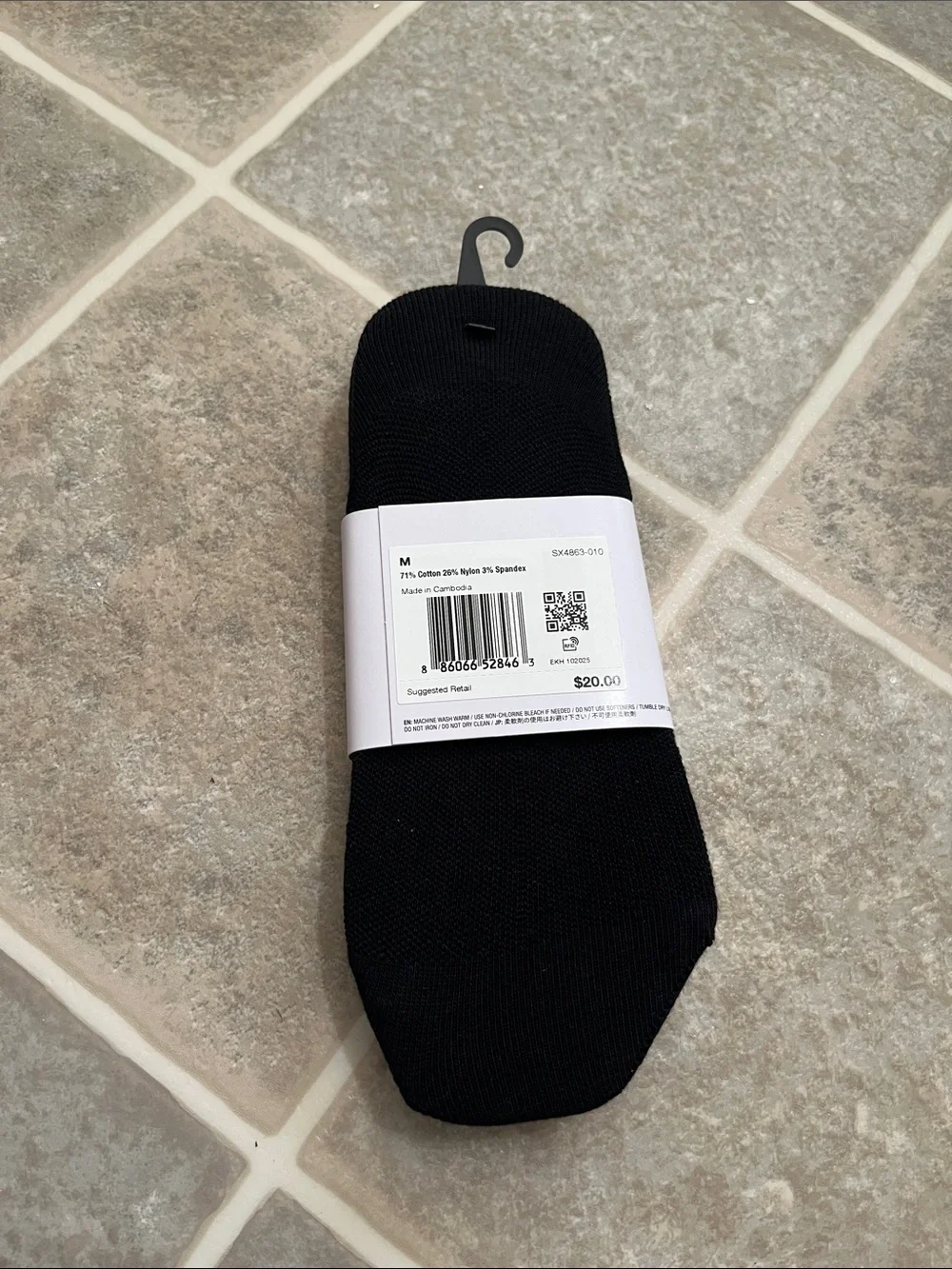 Nike Black No-Show Everyday Dri-FIT Socks (3 Pack)